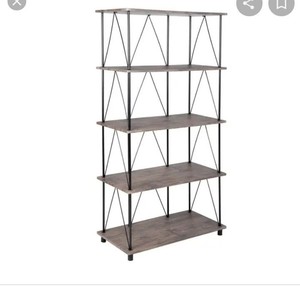 lot 2681 image: Carbon Loft Kazubek Storage Wall Ladder Bookcase Retail $107.99 (WHITE)