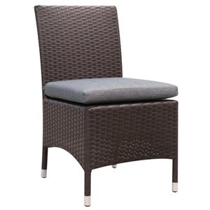 lot 2766 image: Furniture of America Sel Contemporary Wicker Patio Chairs (Set of 2) Retail $345.99