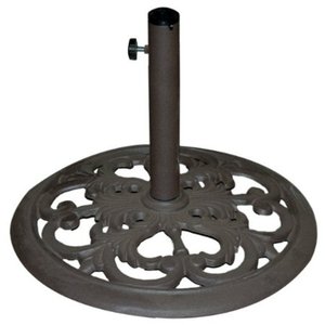 lot 2792 image: TropiShade Cast Iron Umbrella Base Retail $81.99