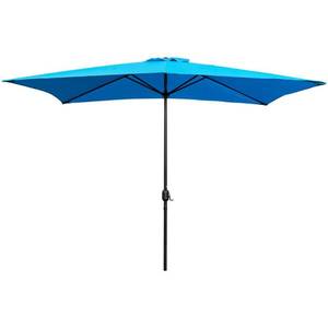 lot 2802 image: Maypex 10 X 6.5 Feet Rectangular Market Umbrella Retail $88.99