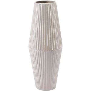 lot 2805 image: Metal Lg Vase Gray