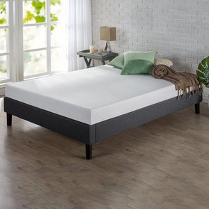 lot 2839 image: Priage by ZINUS 6 Inch Green Tea Memory Foam Mattress Retail $161.99