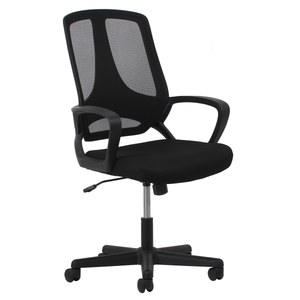 lot 2863 image: Essentials by OFM ESS-3040 Swivel Mesh High-Back Task Chair with Arms Retail $93.49