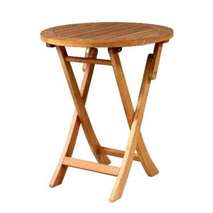 lot 2885 image: Royal Tahiti 36-inch Bar-Height Folding Table Retail $157.99