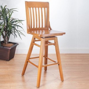 lot 2892 image: Copper Grove Glencairn School House Swivel Bar Stool Retail $143.99