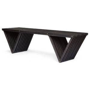 lot 2894 image: Metropol Outdoor Acacia Wood Bench by Christopher Knight Home Retail $186.99