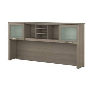 lot 2913 image: Bush Furniture Somerset 72W Hutch for L Shaped Desk