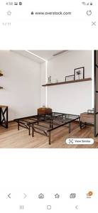 lot 2915 image: OSleep Platform 14-inch Heavy Duty Metal Bed Frame Mattress Foundation