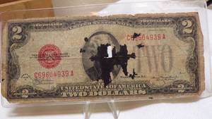 lot 7086 image: 1928 D UNITED STATES NOTE $2 BILL - ROUGH