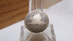 lot 7098 image: 2 - FLYING EAGLE CENTS  1857, 1858 ROUGH