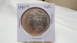 lot 7161 image: 1885-O  MORGAN SILVER DOLLAR - UNC