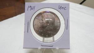 lot 7190 image: 1964 KENNEDY HALF DOLLAR - UNC