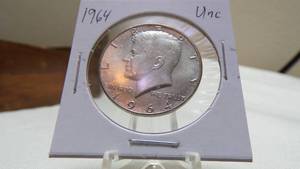 lot 7191 image: 1964 KENNEDY HALF DOLLAR - UNC