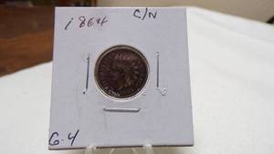 lot 7196 image: 1864  INDIAN HEAD PENNY G-4  CN