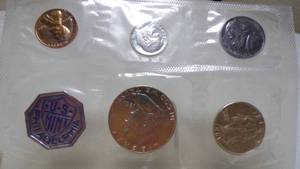 lot 7212 image: 1961 PROOF COIN SET