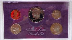 lot 7222 image: 1987 PROOF COIN SET