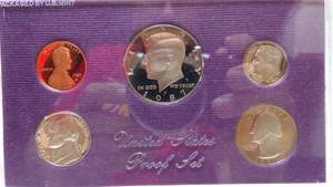 lot 7225 image: 1987 PROOF COIN SET