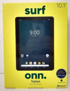 lot 76205 image: onn. 10.1 Android Tablet, 16GB Storage, 2GB RAM, 1.3 GHz Quad-Core Processor, LCD Display