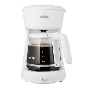 lot 76219 image: Mr. Coffee 12 Cup Coffee Maker with Easy onoff LED Switch, White
