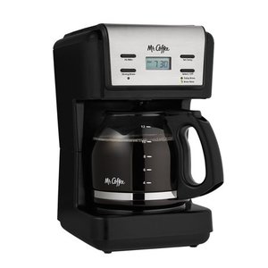 lot 76220 image: Mr. Coffee 12 Cup Programmable Coffee Maker, Black