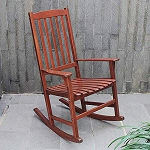 lot 76239 image: Cambridge-Casual AMZ-130379NT Bentley Porch Rocker Rocking Chair, Natural