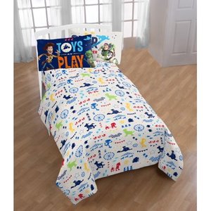 lot 76242 image: Disney Toy Story 4 Colorful Kids Sheet Set, Multiple Sizes
