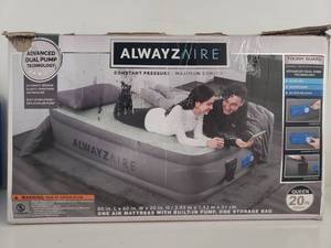 lot 76249 image: Alwayzaire Queen 20inch Tough Guard Air Mattress