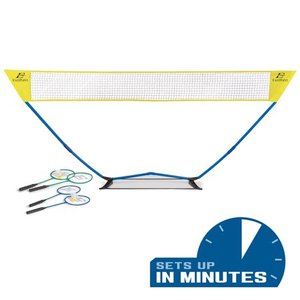 lot 76261 image: EastPoint Sports Easy Setup Regulation Size Badminton Set