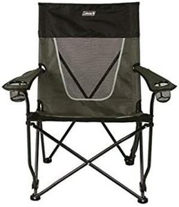 lot 76272 image: Coleman Ultimate Comfort Sling Chair, Gray