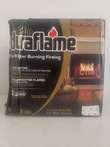 lot 76281 image: duraflame Firelogs, Brighter Burning, Gold, Box, 40.5 LB