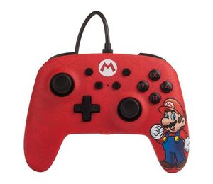 lot 76286 image: Powera Nintendo Switch Wired Controller - Mario Design
