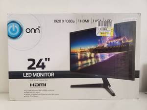 lot 76303 image: Onn 24inch Monitor