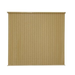 lot 76320 image: Coolaroo Outback Natural Cordless Roller Shade 6ftx6ft Bamboo