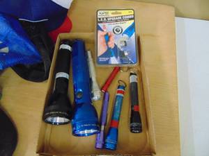 lot 1205 image: 7 MagLite Flashlights