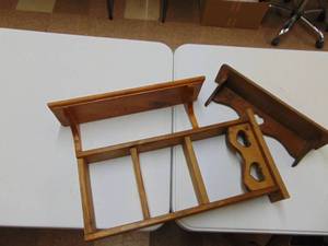 lot 1228 image: 3 Dcor shelves
