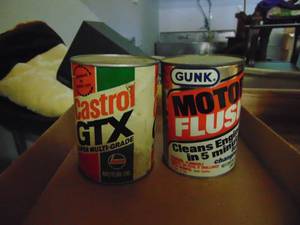 lot 1237 image: Pair of Composite Oil Cans - Full