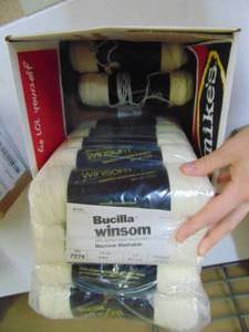 lot 1252 image: 24 Skeins Bucilla - Winsom Yarn