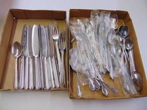 lot 1267 image: Miscellaneous Silverware Pieces