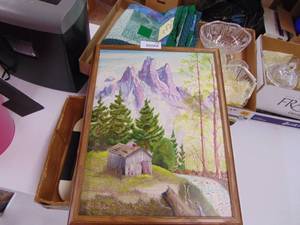 lot 1320 image: Carmen Rend - Oil on Canvas