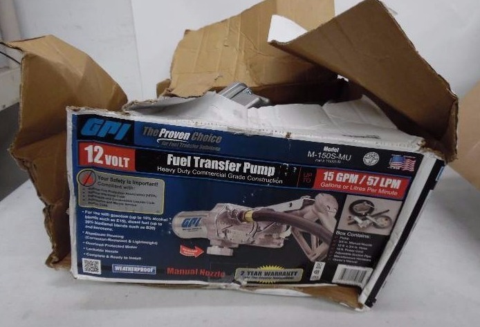 lot 2040 image: GPI Fuel Transfer Pump