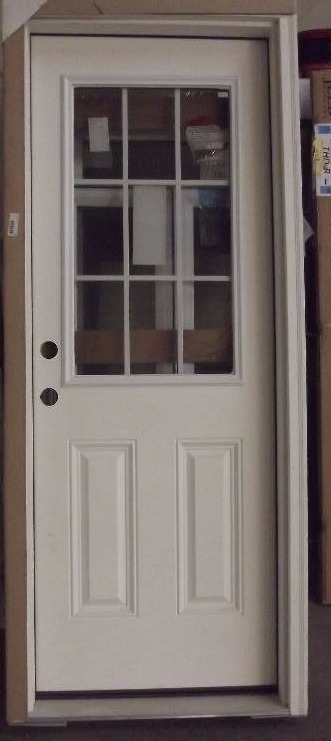 lot 52 image: NEWJeld-Wen Fiberglass Door