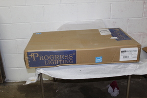 lot 9552 image: New Modern Light Fixture in Box