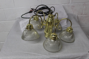 lot 9554 image: 5 Arm Decorative Light