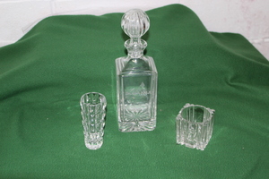 lot 9493 image: Decanter & Glasses