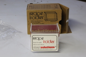 lot 9625 image: Recipe Holder