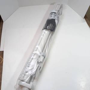 lot 115 image: Perma child safety white retractable gate indoor  outdoor suitable for pets