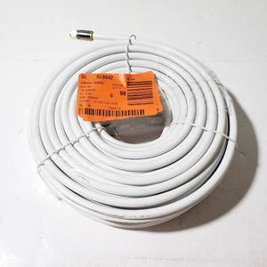 lot 150 image: Commercial Electric 100 ft. RG-6 Coaxial Cable - White