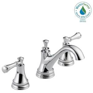 lot 167 image: Silverton 8 in. Widespread 2-Handle Bathroom Faucet in Chrome