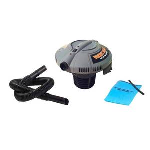 lot 178 image: 5 Gal. 1.75-Peak HP WetDry Shop Vacuum Powerhead with Filter Bag and Hose (compatible with 5 Gal. Homer Bucket), Grays