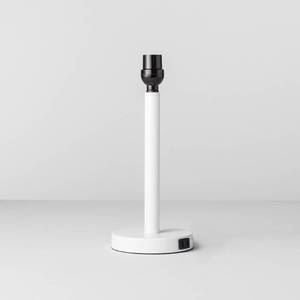 lot 42 image: Table Lamp Base White Small (Bulb not Included) - Made By Design
